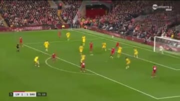 Video: Alexis Mac Allister lifts the roof off Anfield after scoring outrageous volley against the Blades