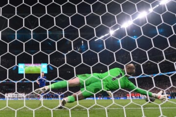 Everton goalkeeper Jordan Pickford has been slammed by England fans after his error against Belgium