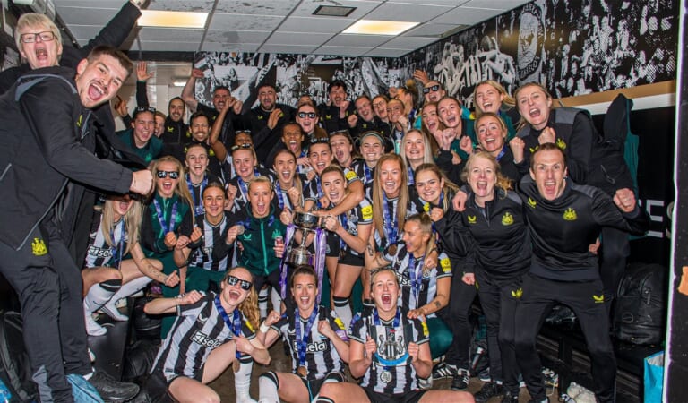 Newcastle United women living the dream – Record stadium attendance, title win, promotion, 10-0